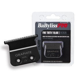 BaBylissPRO Barberology Fine Tooth Graphite Replacement Blade for Outlining Hair Trimmers (FX707B), Black
