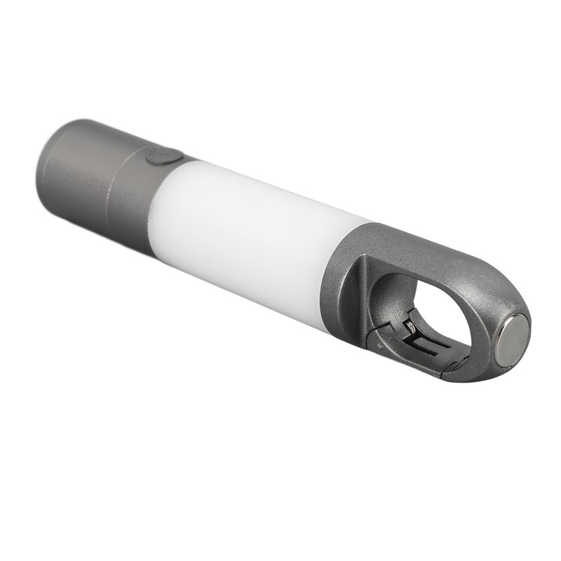 Camping Flashlight USB Charging Telescopic Zoom Function Waterproof 8 Light