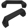 cyclingcolors 2X Heavy Duty Black Plastic 130mm 5 1/8" Industrial
