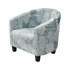 CRFATOP Club Chair Slipcover - Stretch Tub Chair Cover, Non-Slip Armchair Slipcovers for Bar Counter, Living Room