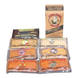 Sample Pack - BBQ Rub - Award Winning BBQ & Grill Seasoning for Beef, Steak, Burgers, Pork & Chicken - Dry Rub - No MSG or Gluten - 100% Veteran Owned - USA Made - 15oz