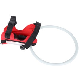Redxiao~ Blind Dog Harness Vest, Blind Dog Anti-Collision Ring, Red Colour Lightweight Anti-Collision Pet for Cat Guide Dog Animal (MYFZ02 Red, S)