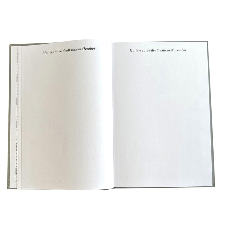 2025-2026 A5 Academic Diary Premium Week To View Diary Hardback
