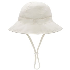 YAMEIZE Baby Sun Hat Boys Girls - Adjustable Wide Brim Toddler Bucket Hat UPF 50+ Sun Protection Hat Beach Holiday Summer Essentials