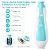 AXIDUN-Lima de uñas para bebé, Cortaúñas para bebé, Pulidora de