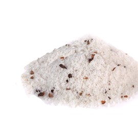 Black Truffle Sea Salt - 2lb. Container - All Natural Sea Salt with Premium Black Truffles and Truffle Oil from Italy - KOSHER