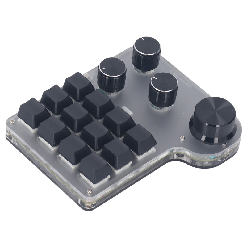 USB Mini Macro Mechanical Gaming Keyboard Programmable USB C BT