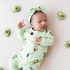 KYTE BABY Rayon Made From Bamboo Bow, (1-4T, Avocado)