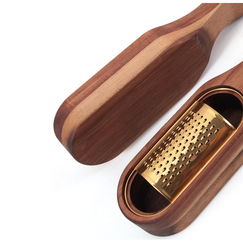 Box Cheese Grater With Container - Stainless Steel Parmesan Cheese