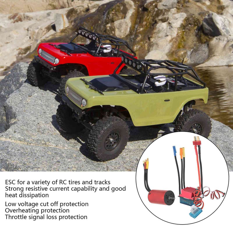 2845 2800KV Waterproof Brushless Motor and ESC Set CNC Machining