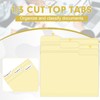 Manila Folders, HERKKA 30 Pack 1/3 Cut Tab File Folders,