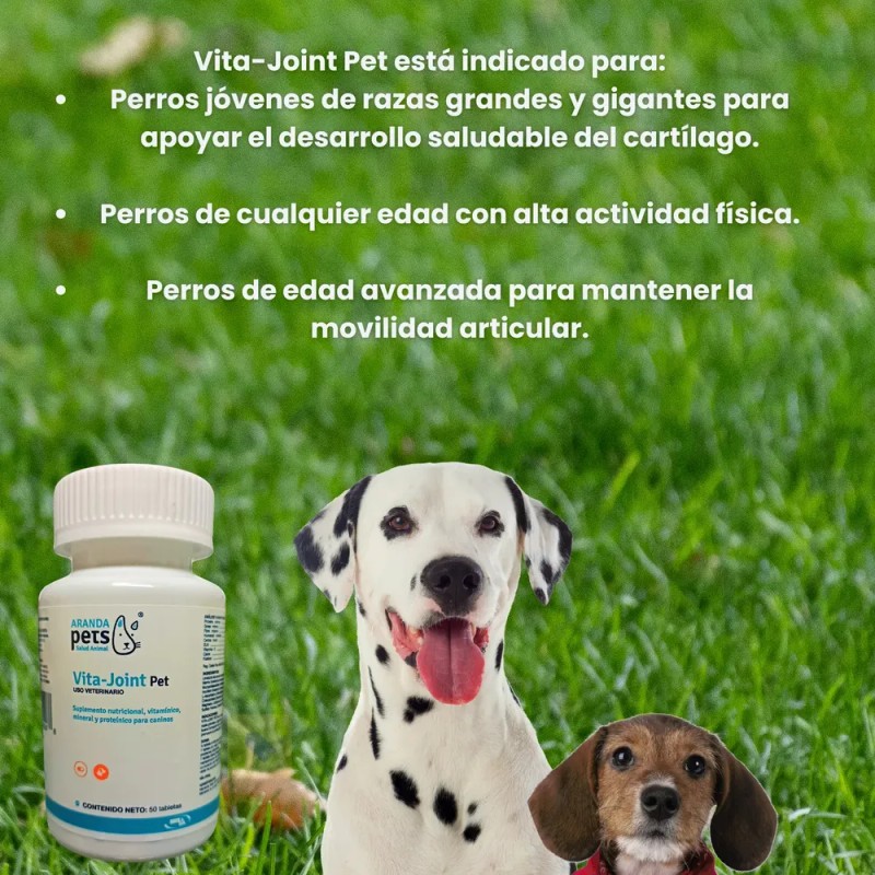 Multivitaminico Para Perros Vitajoint Omega 3 Y Glucosamina
