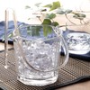 Toyo Sasaki Glass Ice Bucket Rabin J-55176 Made in Japan