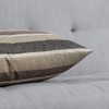 MIULEE Home Decorative Striped Cushion Covers in Linen Look, for
