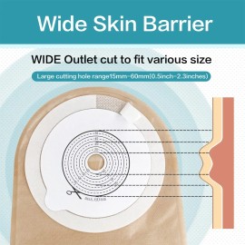 Kit Ostomía: 20 Bolsas Tipo Clip Con 8 Pinzas Nude