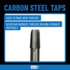 Drill America 2"-11-1/2" NPT Pipe Tap , Carbon Steel, DWTPT
