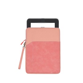 Tablet Sleeve for Barnes & Noble Nook Glowlight 4/ Nook Glowlight 4e eReader 6 inch,360 Protective Bag Carrying Case Water-Resistant,Pink.