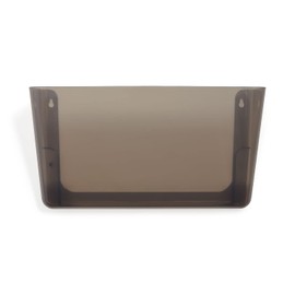 TRU RED Unbreakable Plastic Letter Wall File, Smoke, 3/Pack (TR55343VS)