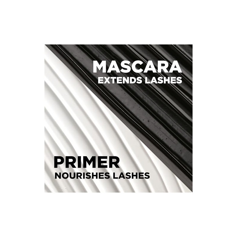 L'Oreal Paris Makeup Double Extend Tubing Mascara, Lengthening 2 Step