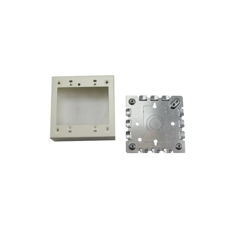 Wiremold V5744-2 STL Extra DEEP DEV Box 2G Ivory, White