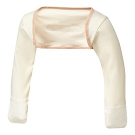 ScratchSleeves | Stay-on Scratch Mitts for Itchy Toddlers | Cream/Cappuccino | 12-18m