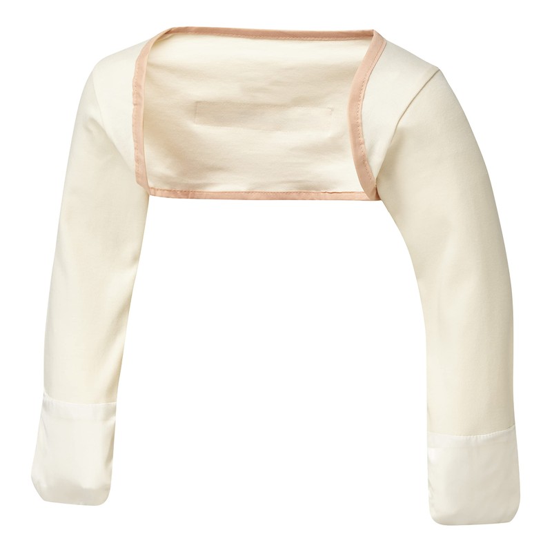 ScratchSleeves | Stay-on Scratch Mitts for Itchy Toddlers | Cream/Cappuccino