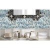 MOP Mother of Pearl Shell Mosaic Herringbone Backsplash Tile, are