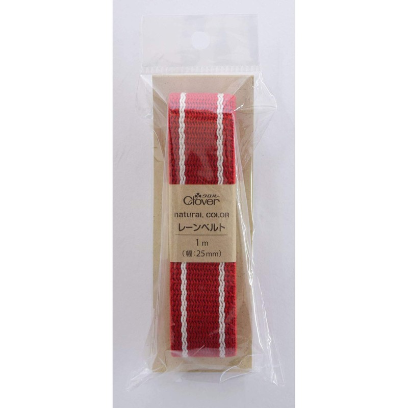 Clover 26-202 Natural Color Lane Belt, 1 mm Wide, 3.3