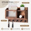 Nekon Key Holder Wall Mount with Mail Slot, 11.8" W