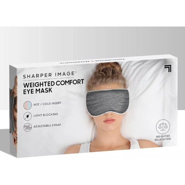 Sharper Image NEW Sharper Image Weighted Relaxation Comfort Sleep EYE