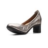 Clarks Women's Neiley Pearl Pump, Pewter Metallic