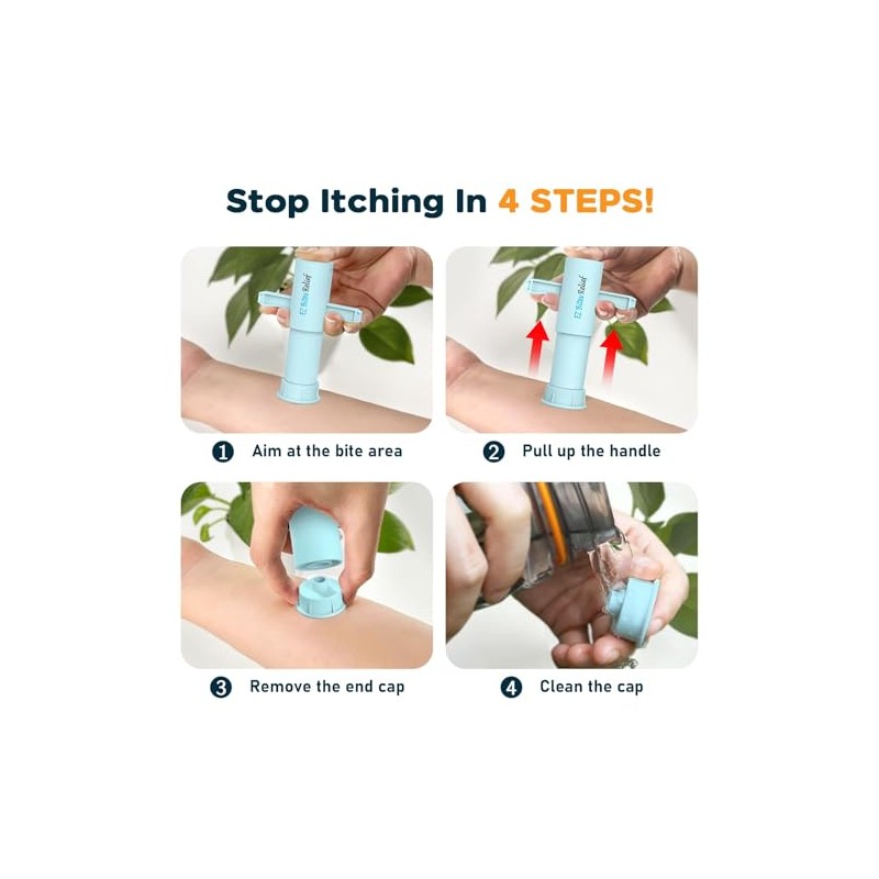 YARKOR Bug Bite Suction Tool, Natural Itch Relief & Swelling