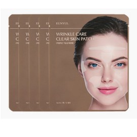 Eunyul Wrinkle Care Clear Frown Patch (5 sheets) / Total 60 patches Korean Beauty Skincare / 은율 링클 케어 클리어 미간 주름패치 5매입  총 60패치 한국 뷰티 스킨케어