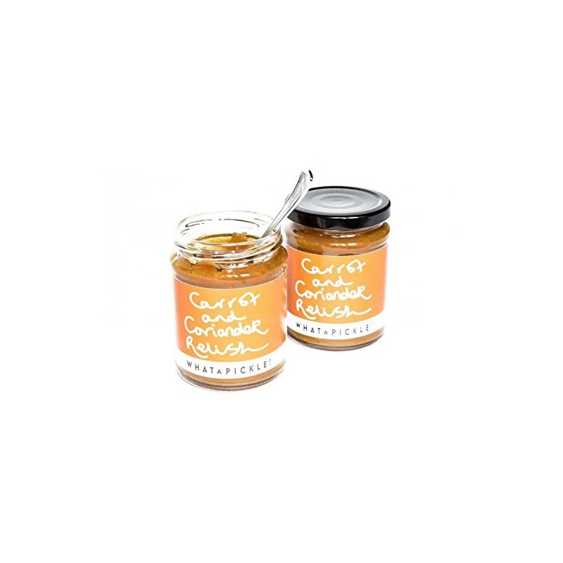 What A Pickle Carrot and Coriander Relish, 290g - Suitable