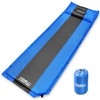 Foxelli Self Inflating Sleeping Pad for Camping, Backpacking, Hiking, Insulated