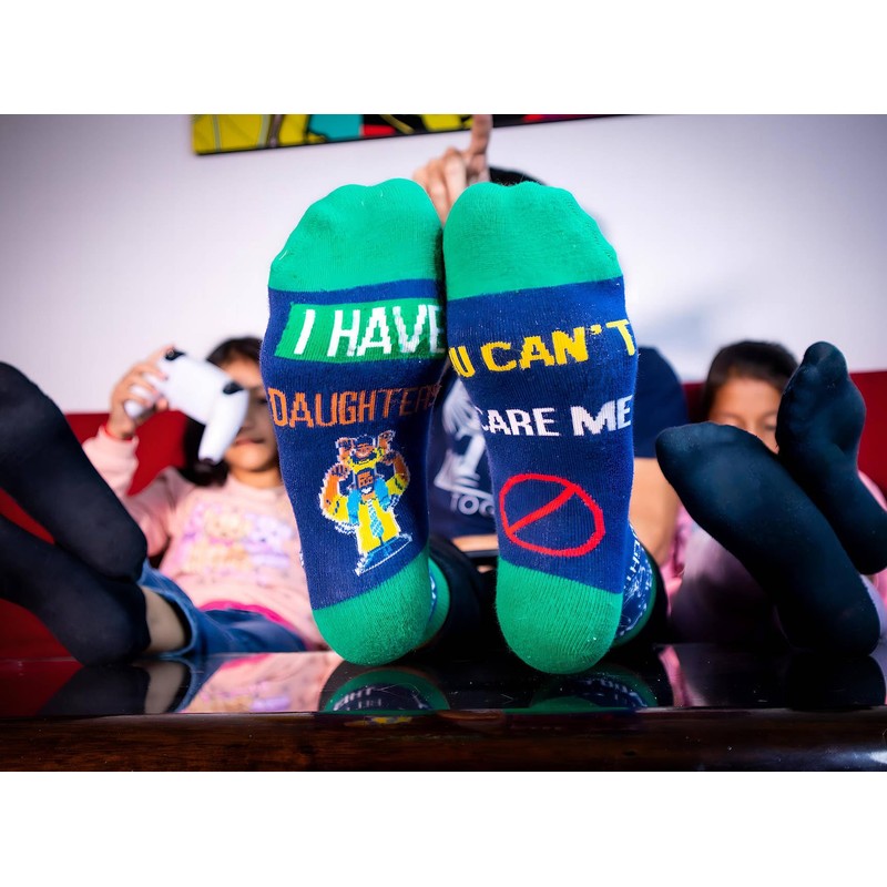 IRISGOD Funny Nerd Socks | Cool Stocking Stuffers | Holidday