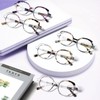 VisiWell 5 Pack Reading Glasses for Women Blue Light Blocking