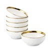 vicrays Ceramic Salad Bowls Set for Kitchen, Serving - 24