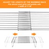 Utheer Warming Rack for Blackstone 17 & 22" Griddle, Adjustable