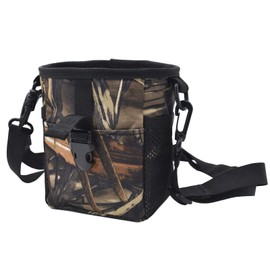 JFFCESTORE Tactical Slingshot Balls Pouch Molle Drawstring Small Dump Pouch Military Storage Case Holster Utility Belt Fanny Hip Holster Bag Gadget Gear Pack Tool Pocket (Reed Camouflage)