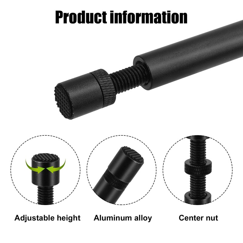 2pcs GPU Brace Support Brackets, Anti-Slip Adjustable Height GPU Stand