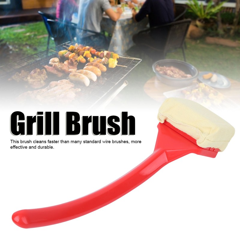 Outdoor Nylon Grill Brush for BBQ Grill Barbecue Baking Kitchen