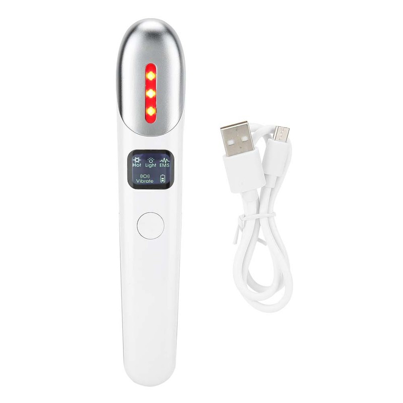 EMS Eye Massager Vibration Hot Compress Dark Circle Removal Eye