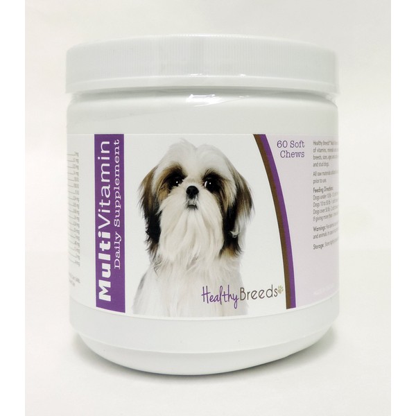Healthy Breeds Dog Multivitamin Soft Chew Treats for Shih Tzu