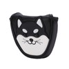 PU Leather Golf Putter Head Covers with Magnetic Closure Waterproof