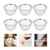 Alipis Stainless Steel Tea Filter, 8pcs Fine Mesh Strainer Insert