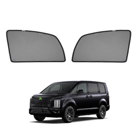 Cartist Mesh Curtain Sunshade, Car Shade, Ventilation, UV Cut, Light Blocking, Heat Insulation, with Instructions (English Version Not Guaranteed), Easy Installation, Vehicle-Specific Interior