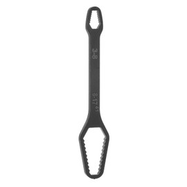 sourcing map Double-Ended Torx Wrench 1/8"-11/16"(3-17mm) Multifunctional Universal Self-Tightening Wrench Tool 0.2" Thick Torx Spanner Key Set for Home Outdoor Auto Machine Repair, Black