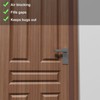 Elvone T-Shaped Door Draft Stopper, 1.97 in x 20 Ft