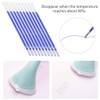 Cocoarm Pack of 100 Fabric Pen Refill, Heat Erasable Pen